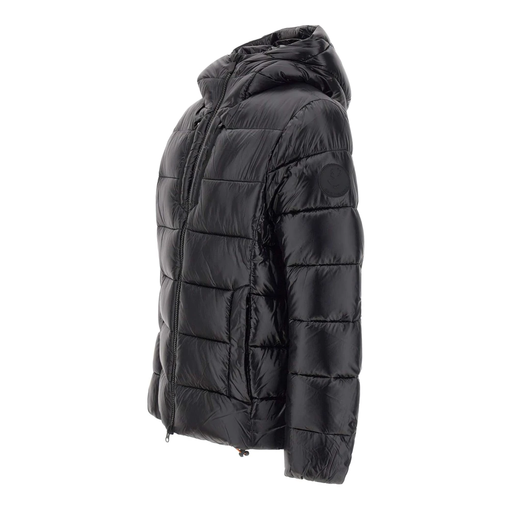 Save The Duck Zwarte Donsjack Luck19 Maxime Black Heren