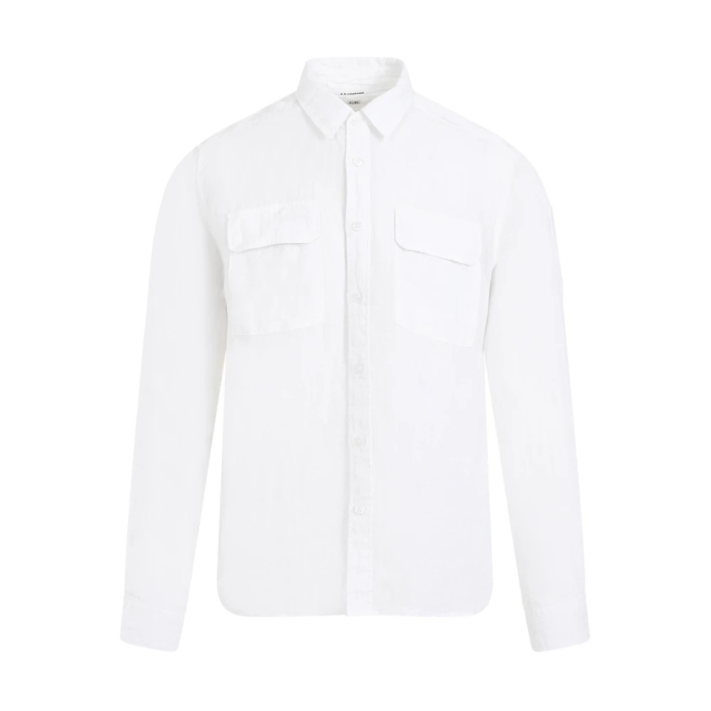C.P. Company Casual Shirts White Heren