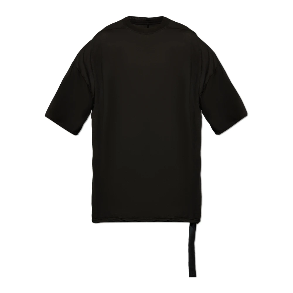 Rick Owens Zwarte T-shirts en Polos Tommt T Black Heren