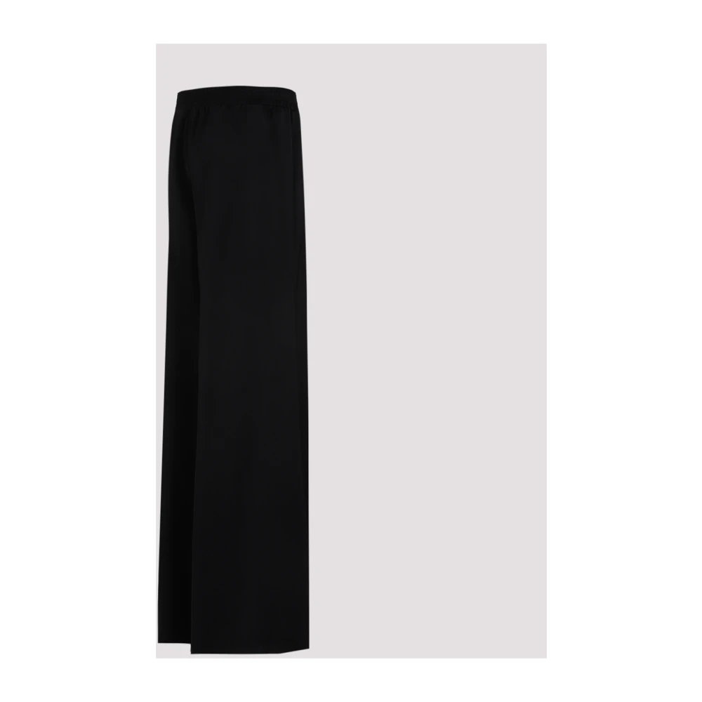 Fabiana Filippi Zwarte Wijde Pijp Broek Black Dames