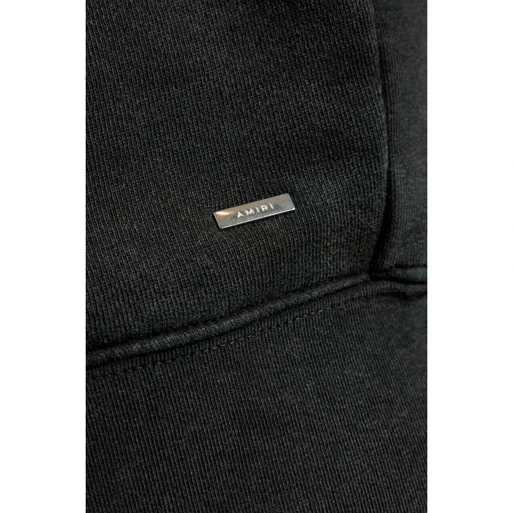 Amiri Sweatshirt met logo Black Heren