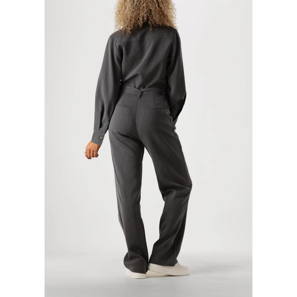 Freebird Elegante antraciet jumpsuit Gray Dames