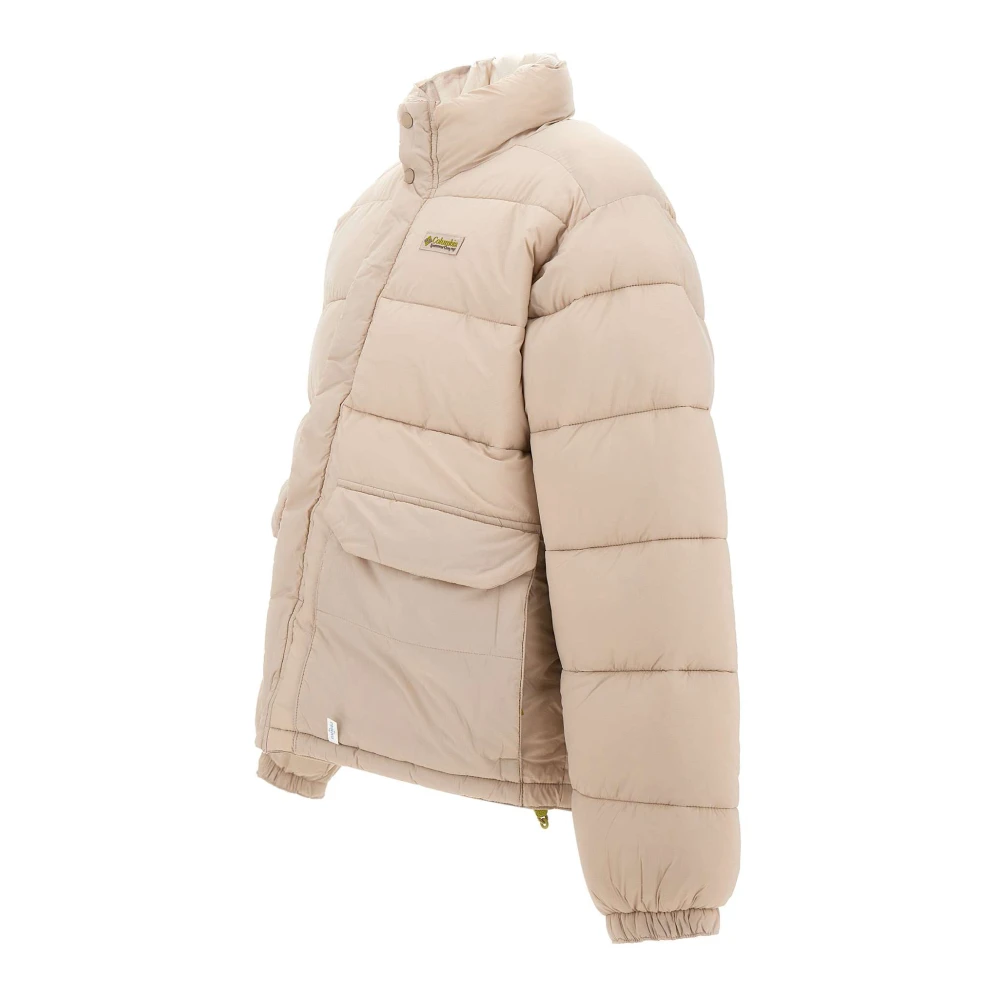Columbia Omkeerbare Donsjas Zand Camo Beige Heren
