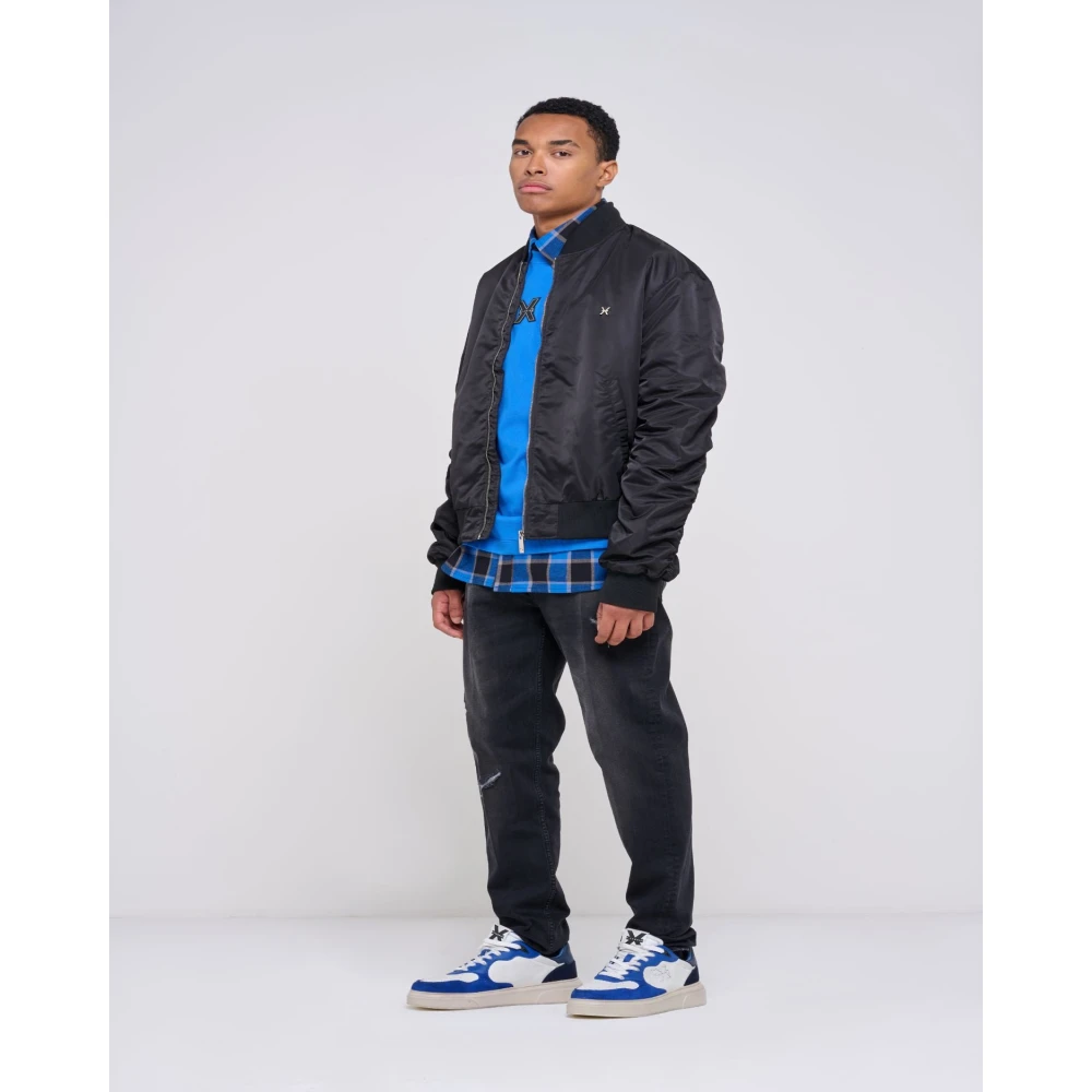 John Richmond Bomber met rits Black Heren
