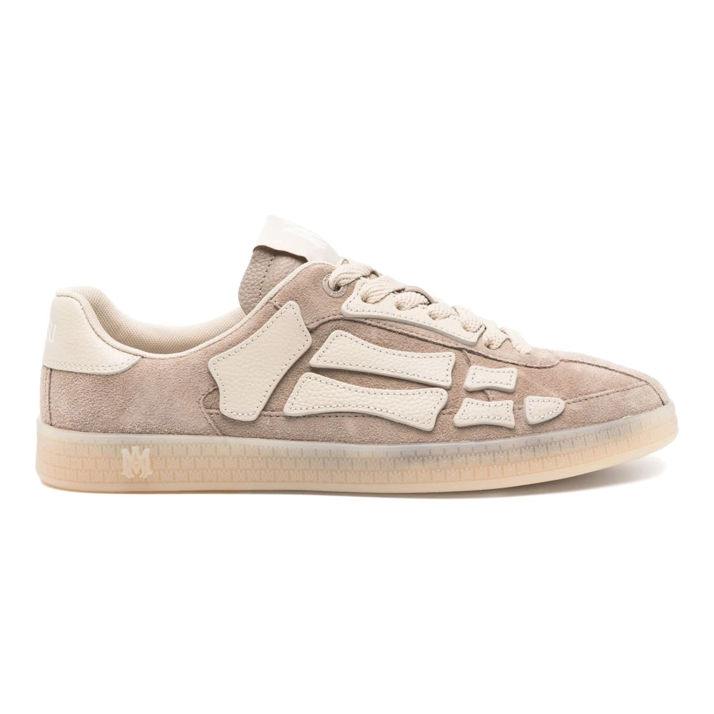 Amiri Men's Brown Sneakers, 9 Uk, Trainers With Ma Icon Motif