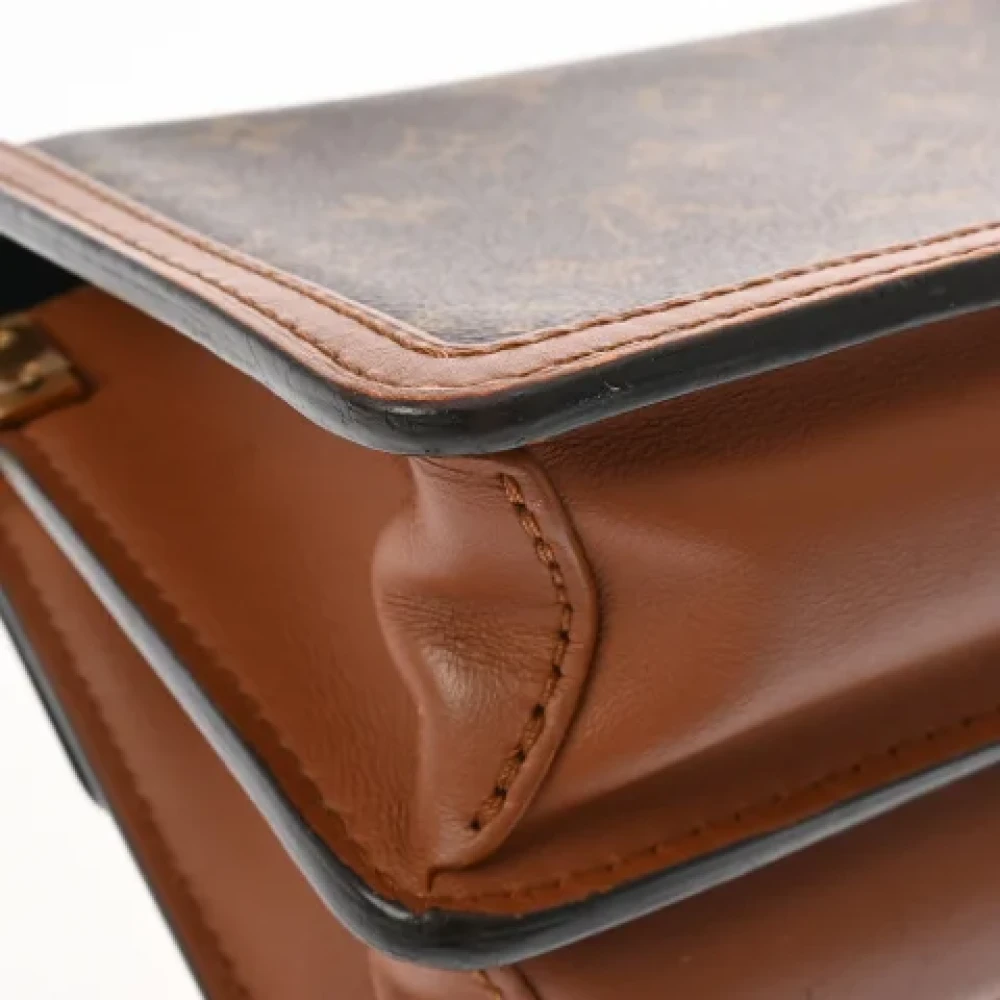Louis Vuitton Vintage Pre-owned Canvas clutches Brown Dames