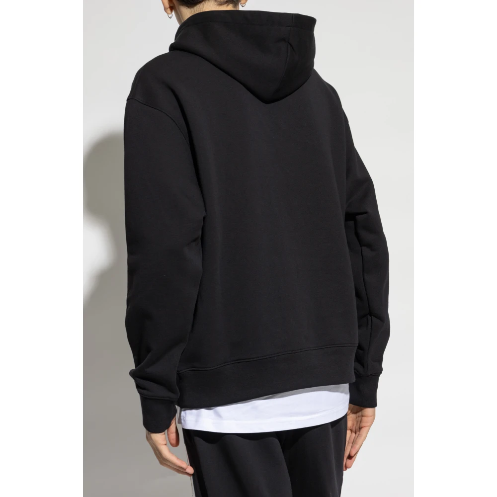 Moschino Gedrukte sweatshirt Black Heren