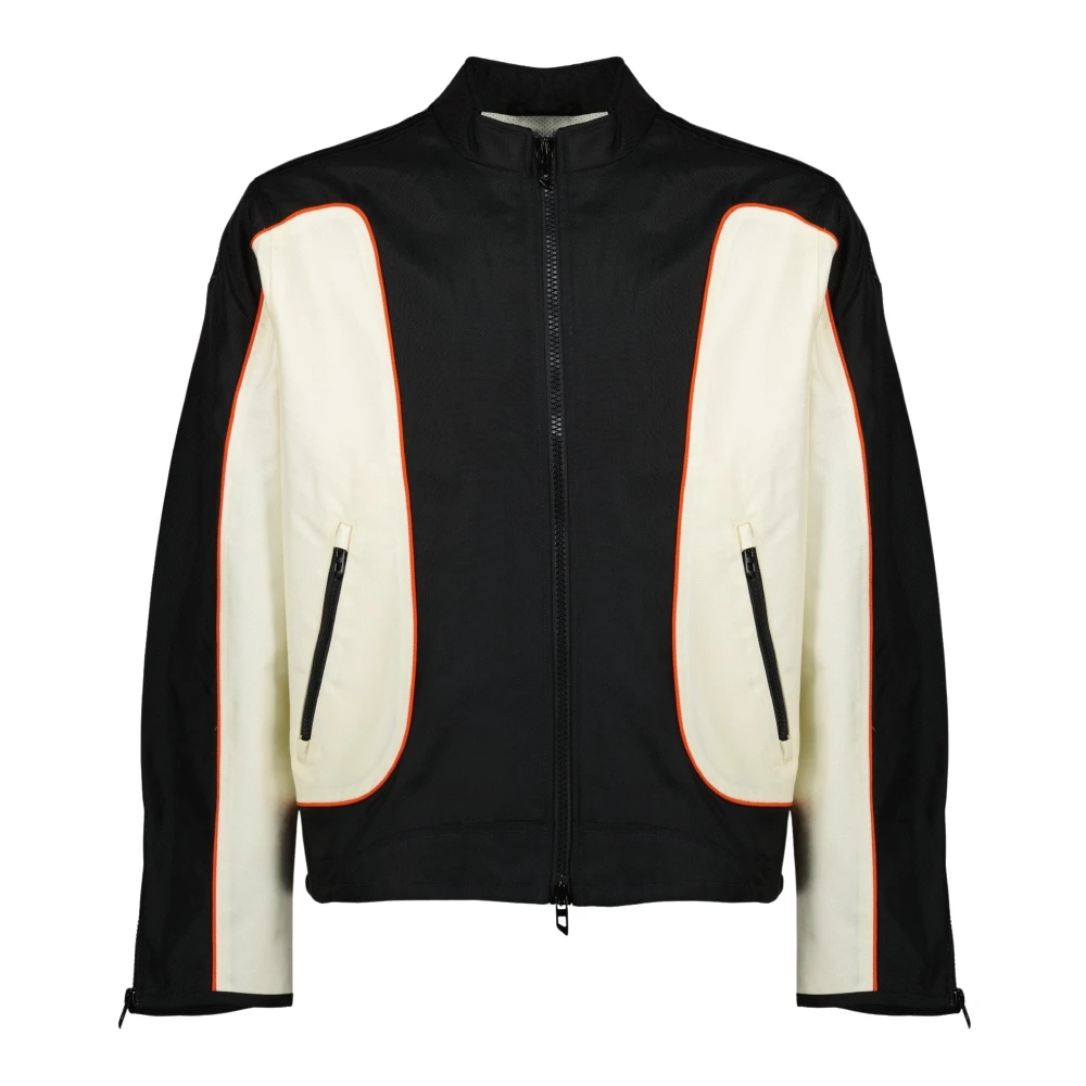 Diesel Men's Black Light Jackets, L, J-Blink-Wrd Jacket