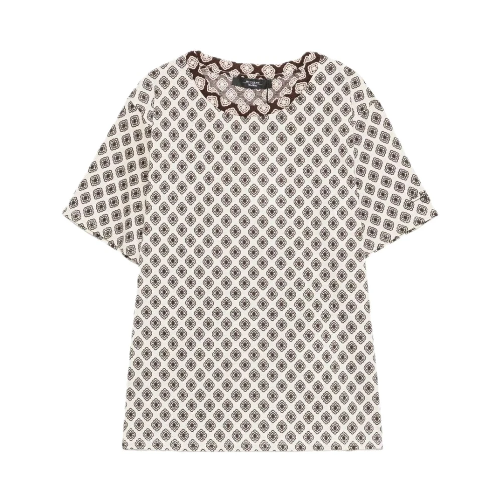 Weekend Max Mara Women's Multicolor Wkdbussola T-Shirt - T-Shirts - M - Tops
