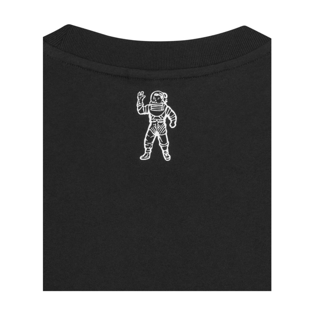 Billionaire Zwart Logo Print Crew Neck T-shirts Black Heren