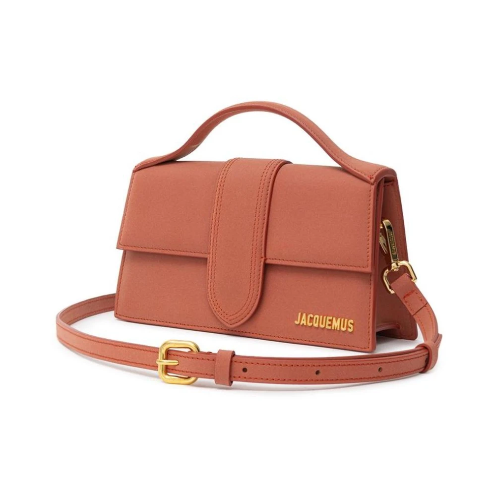 Jacquemus Rode Leren Top Handtas Red Dames