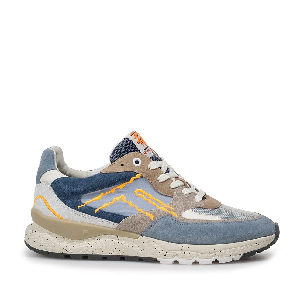 Van Bommel Floris Suède Sneaker Heren Schoenen Veelkleurig Multicolor