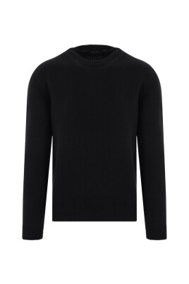 black-merino-wool-crew-neck-sweater