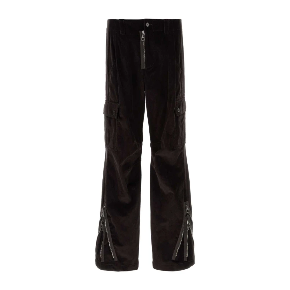 Dolce & Gabbana Uomo Nero Pantaloni, M, New,