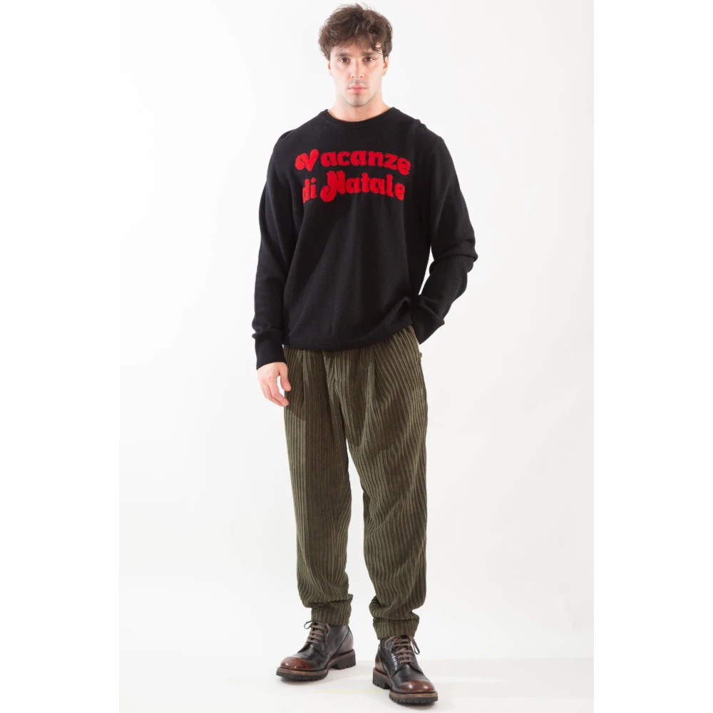 MC2 Saint Barth Vacanze Sweater in 00 Black Heren