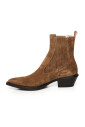 bottines-texanes-marron-en-daim