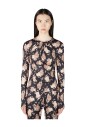 top-jersey-floral-avec-style-avant-garde