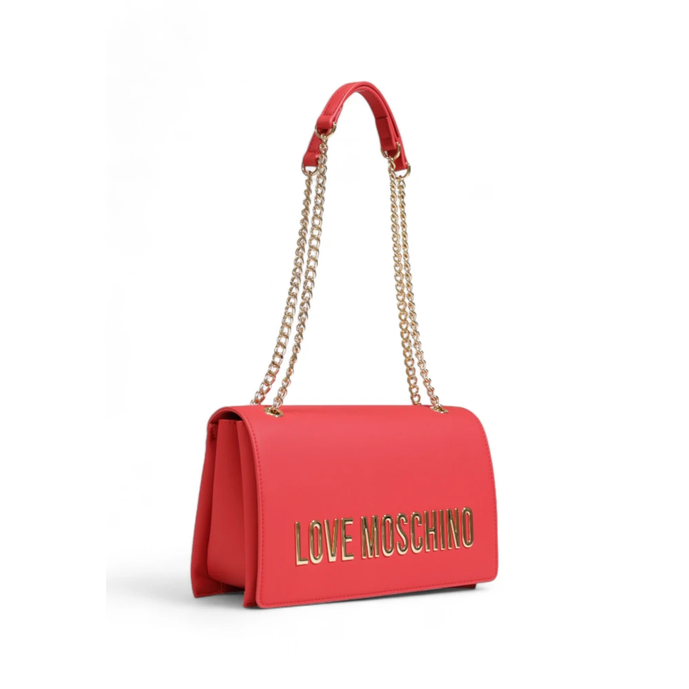 Love Moschino Stijlvolle Dames Tas Lente Zomer Collectie Red Dames