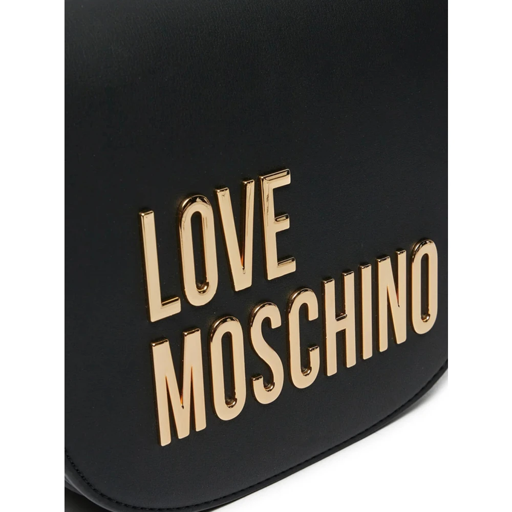 Love Moschino Zwarte Logo Kleine Tas Black Dames