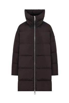 Lätt Oversized Lång Pufferjacka