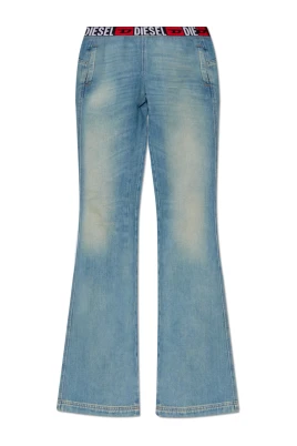 Jeans med rå finish D-EBY-S