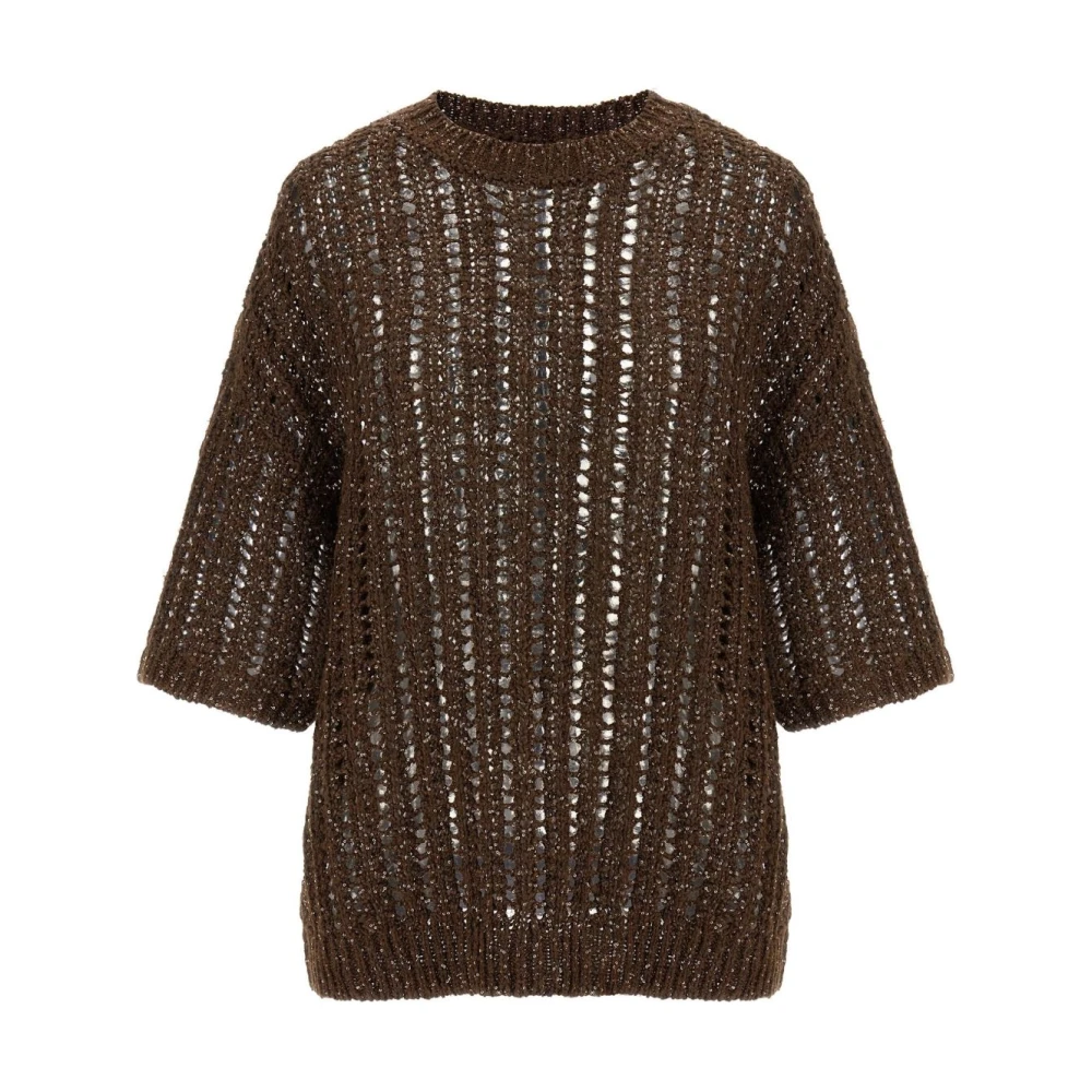 Knitwear > Round-neck Knitwear - - Brunello Cucinelli - Modalova
