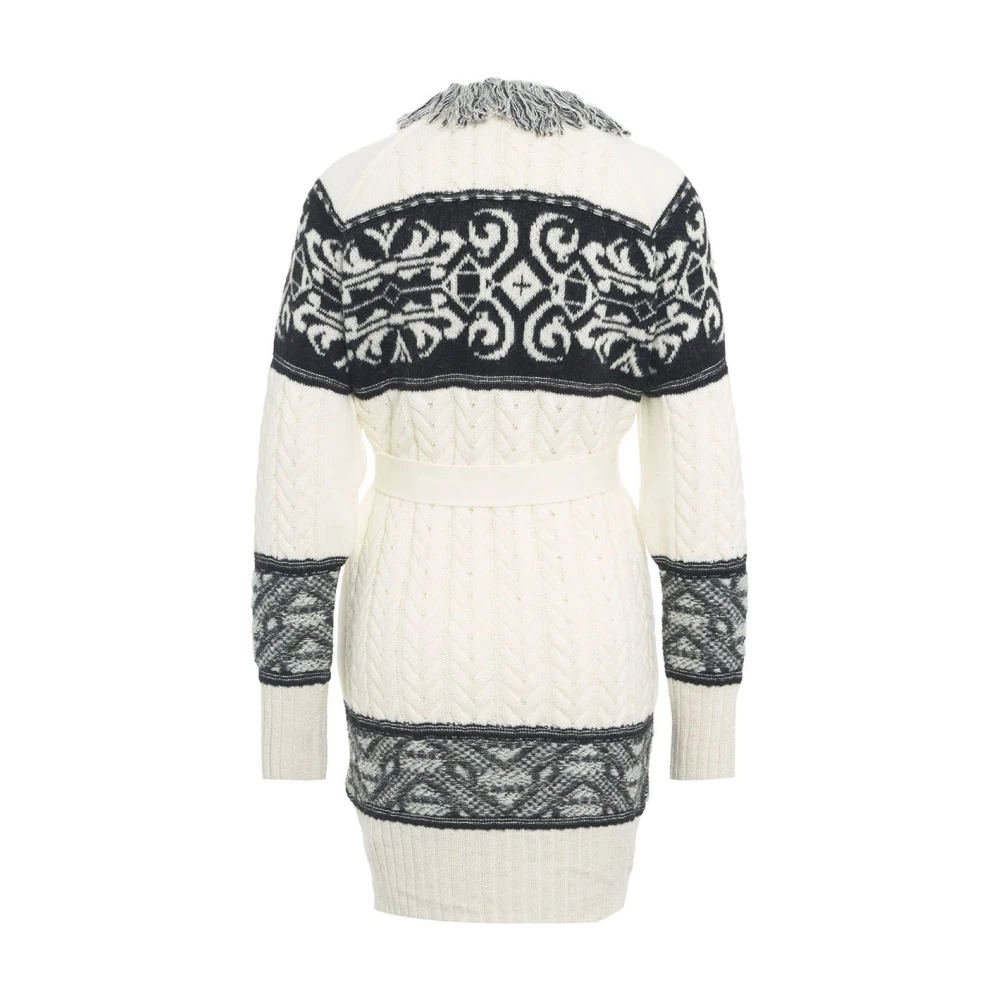 Akep Witte Gebreide Kleding Aw24 Handwas Beige Dames