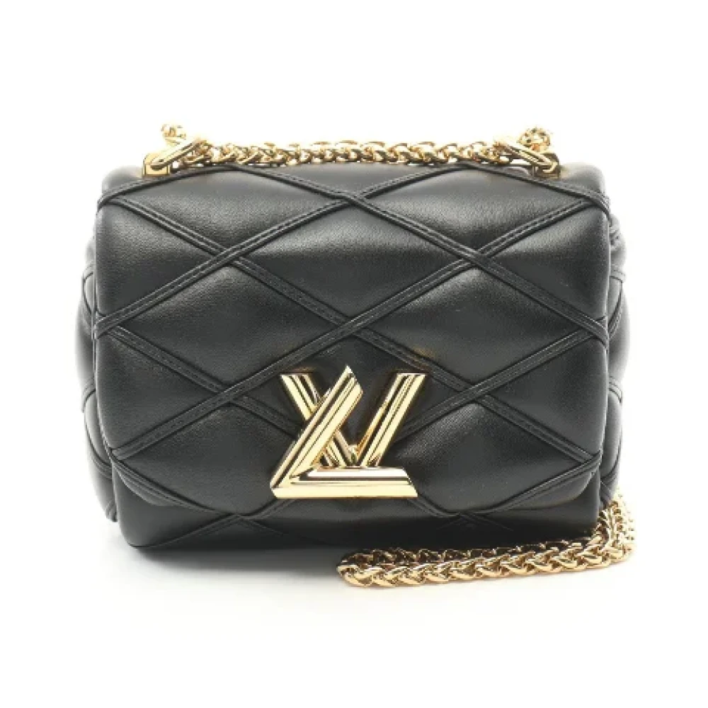 Louis Vuitton Vintage Pre-owned Canvas crossbody-bags Black Dames