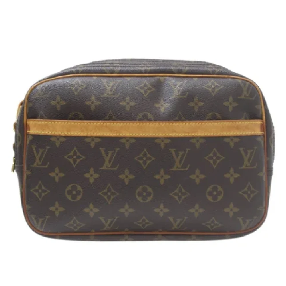 Louis Vuitton Vintage Pre-owned Canvas shoppers Brown Dames