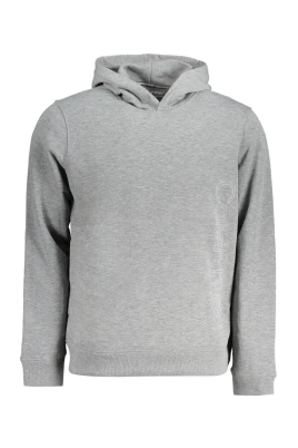Sport Hoodie Grå Långärmad Polyester