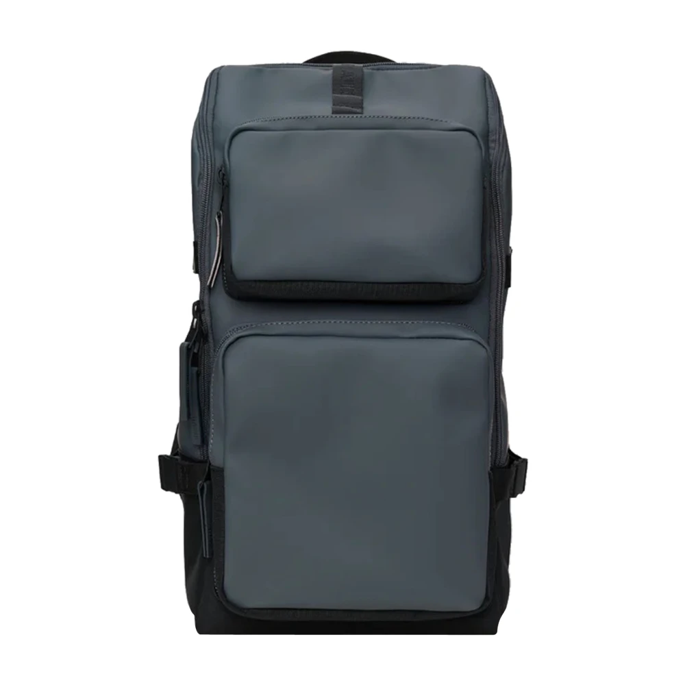 Rains Unisex Blue Backpacks, One Size, Trail Cargo Backpack W3
