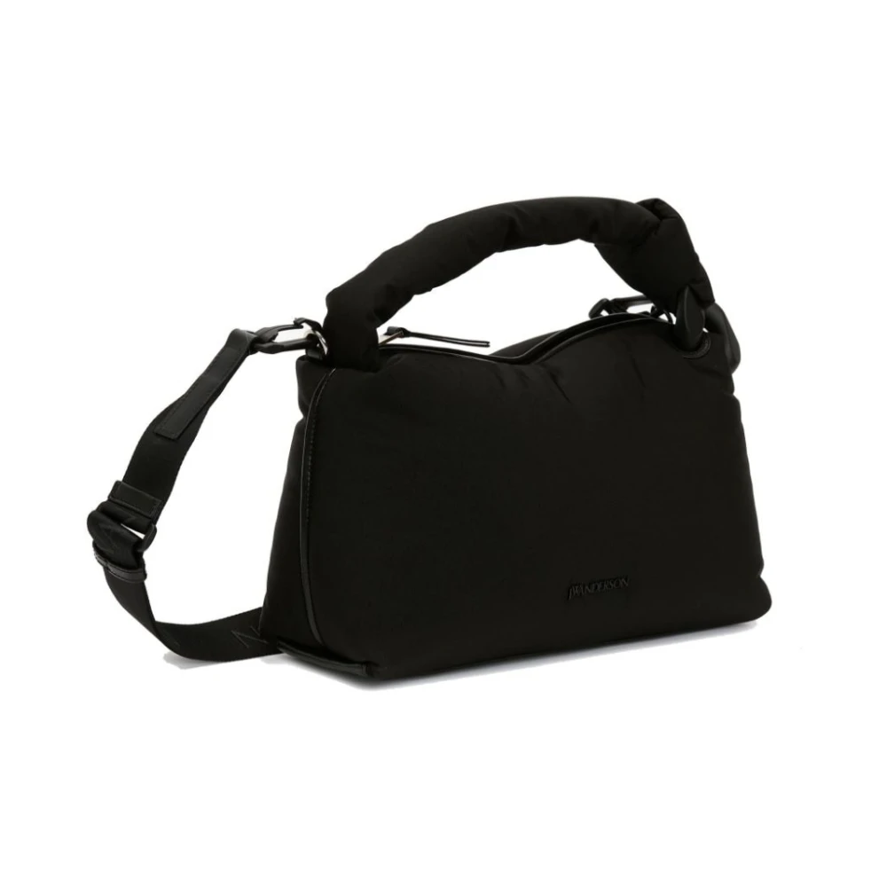 JW Anderson Zwarte Corner Tote Tas Black Dames
