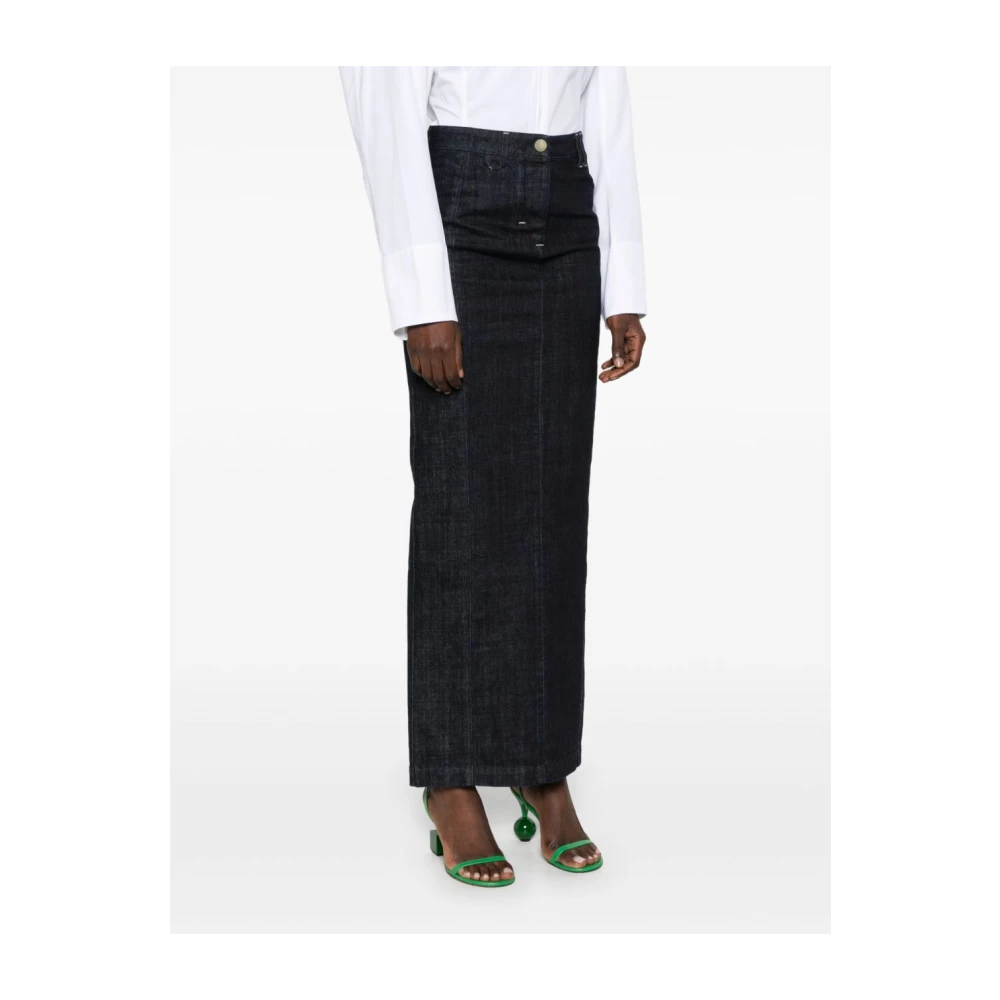 Jacquemus Blauwe Rok Dameskleding Blue Dames