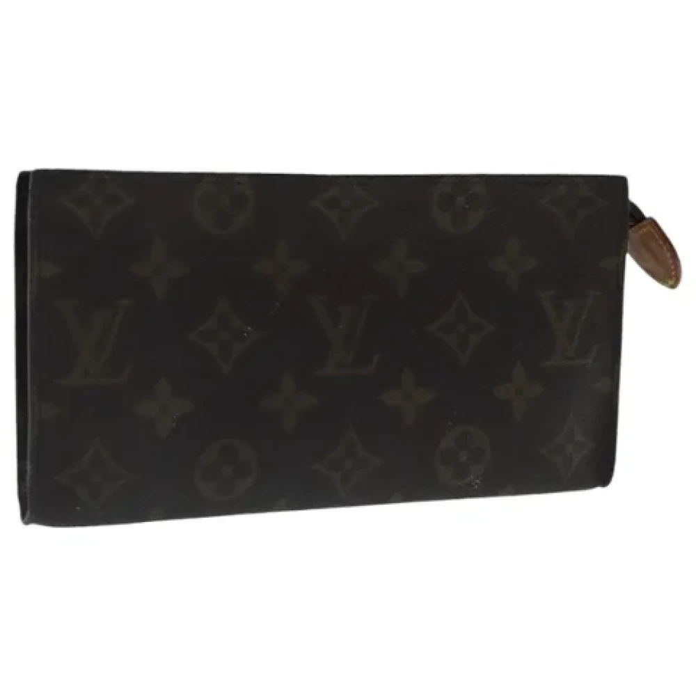 Louis Vuitton Vintage Pre-owned Canvas pouches Brown Dames