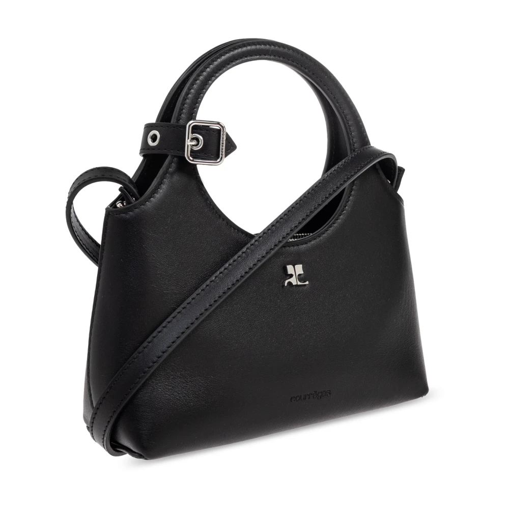 Courrèges Handtas Mini Black Dames