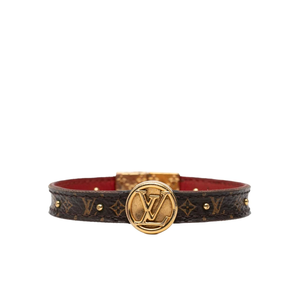 Louis Vuitton Vintage Women's Brown Pre-Owned Designer Bracelet