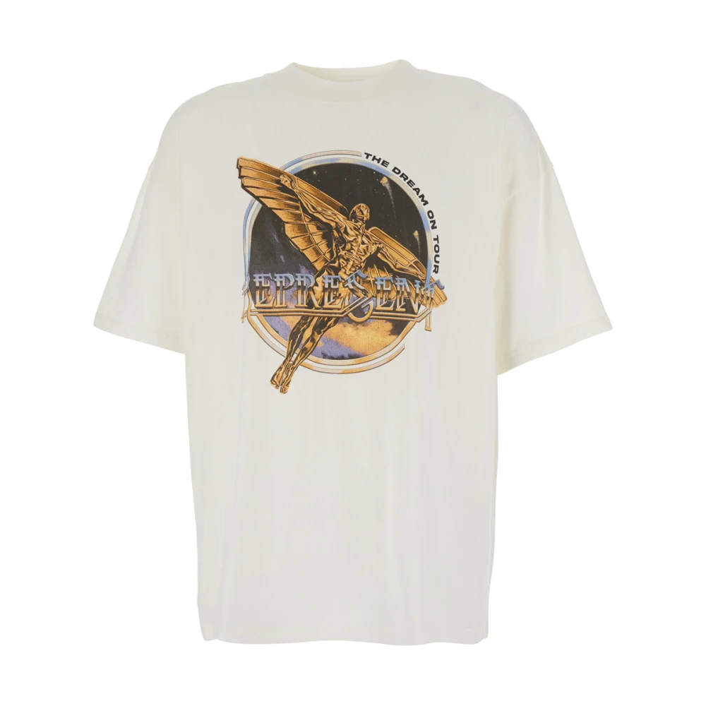 Represent Men's White Crew Neck T-Shirt - T-Shirts - S - Tops