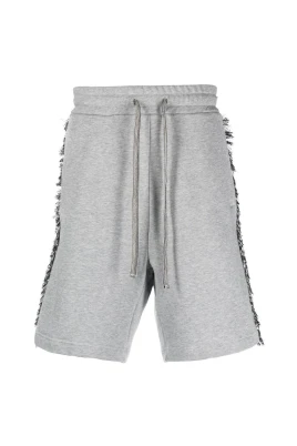 Kontrast-Trim Track Shorts