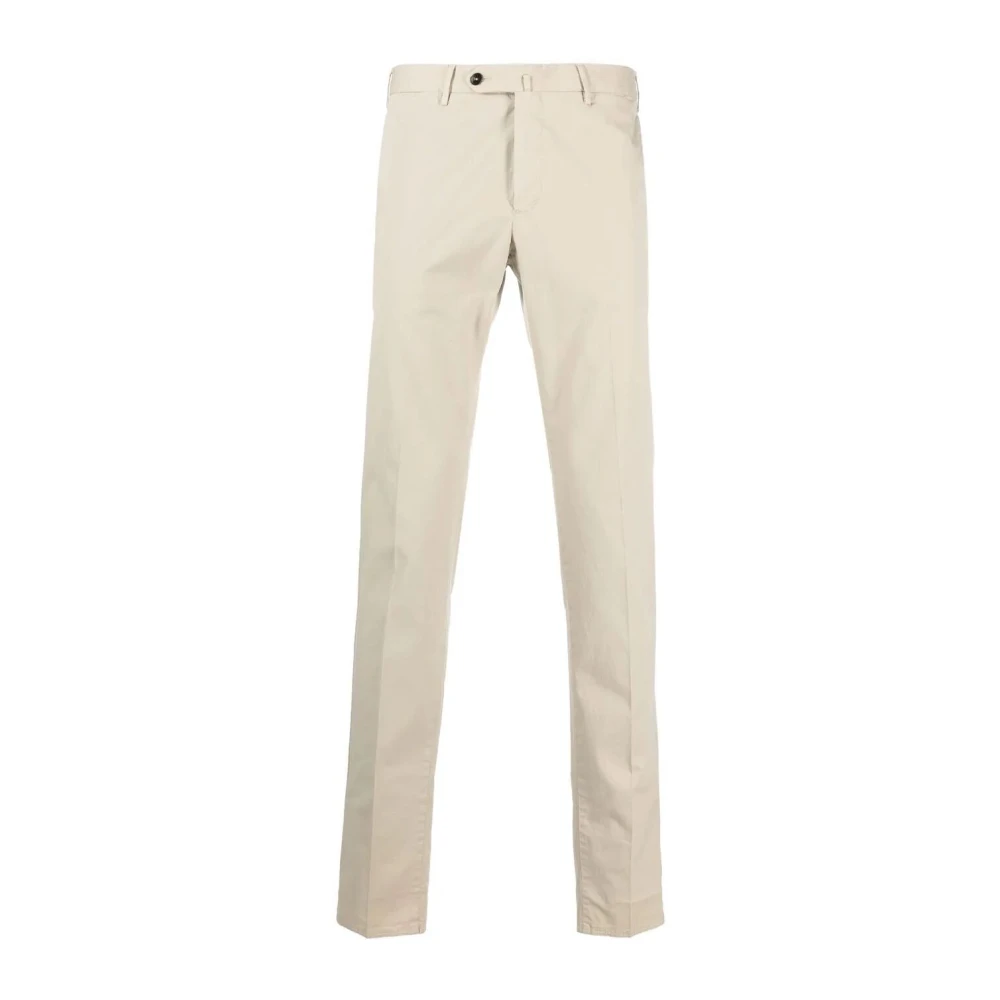PT Torino Beige Casual Broek Beige Heren