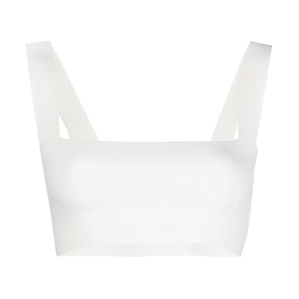 Victoria Beckham Vit Bandeau Topp White, Dam