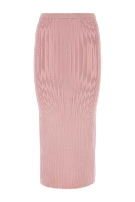 pink-stretch-cotton-blend-skirt