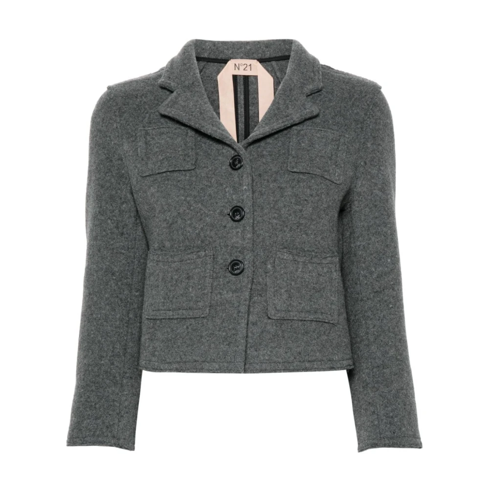 N21 Jersey Jas Gray Dames