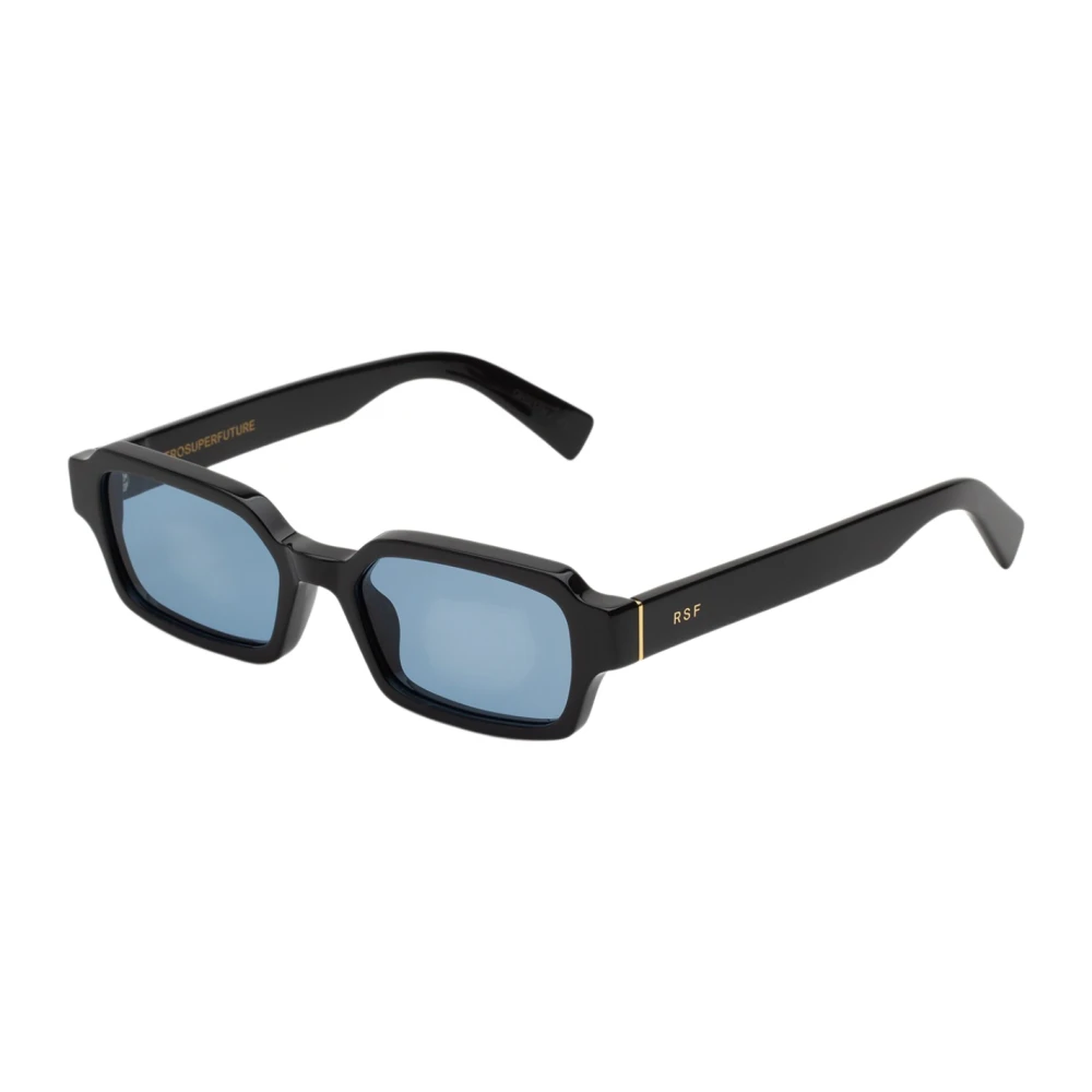 Retrosuperfuture Unisex Black/Light/Blue Oh5 Carino Azure Sunglasses Acetate Squared Normal - Image 3