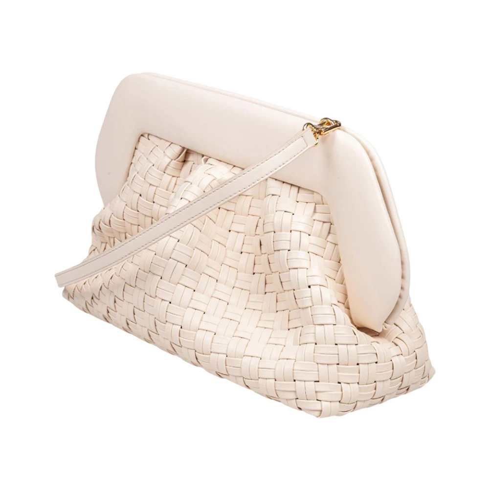 THEMOIRè Beige Geweven Schoudertas Beige Dames