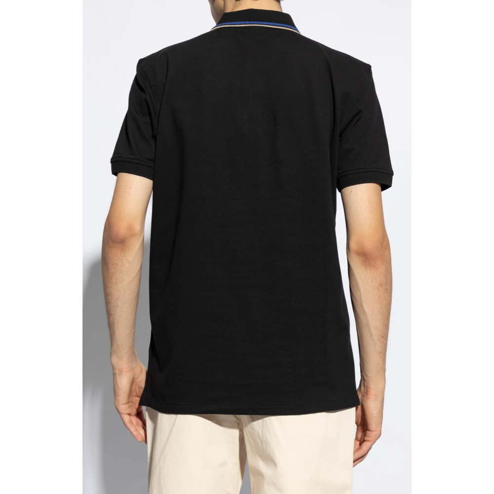 PS By Paul Smith Polo Shirts Black Heren