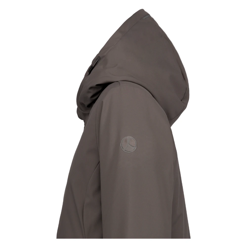 People of Shibuya Waterdichte Hoodie met Thermische Isolatie Gray Dames