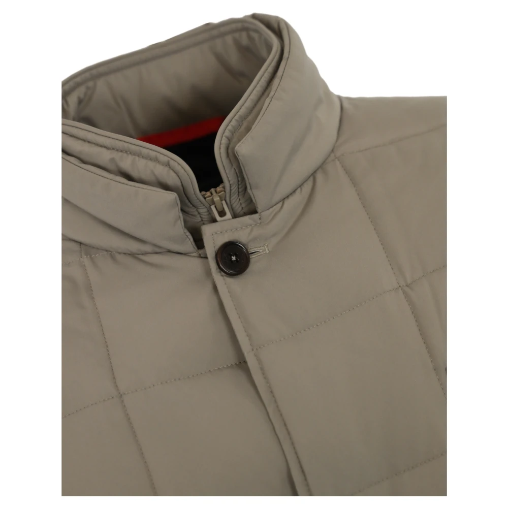 Fay Gewatteerde Waterdichte Beige Jas Beige Heren