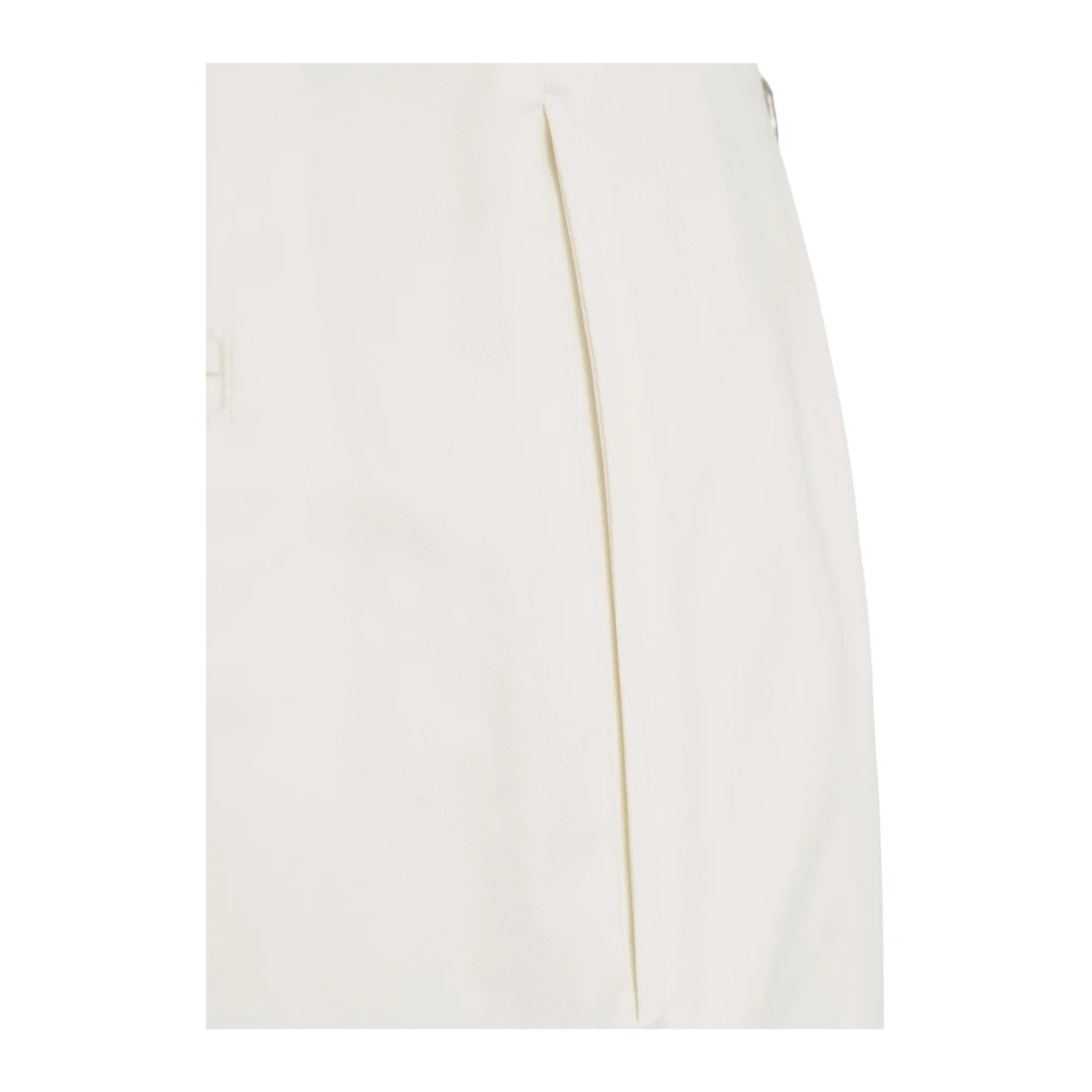 Paolo Pecora Witte Chino Broek Stijlvol en Elegant White Heren