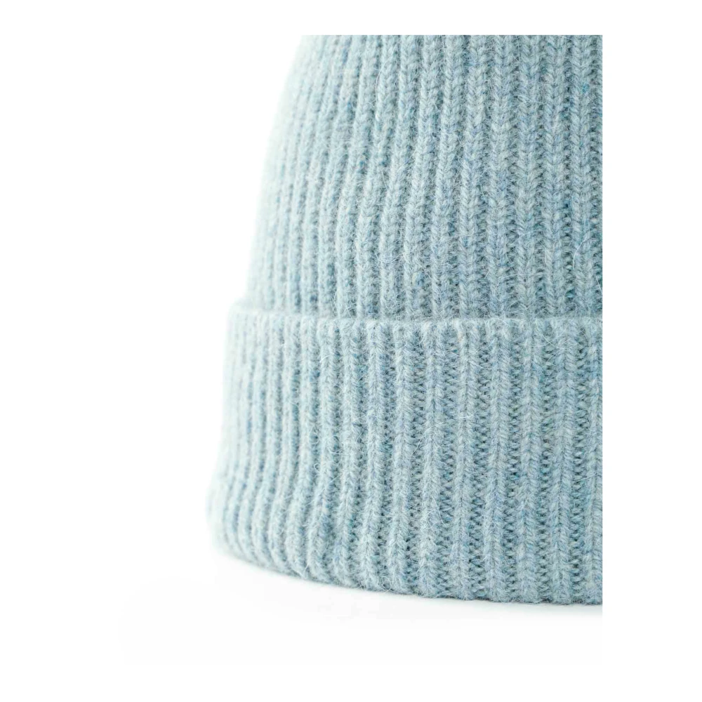 Le bonnet Pluizige Gebreide Muts Green Heren