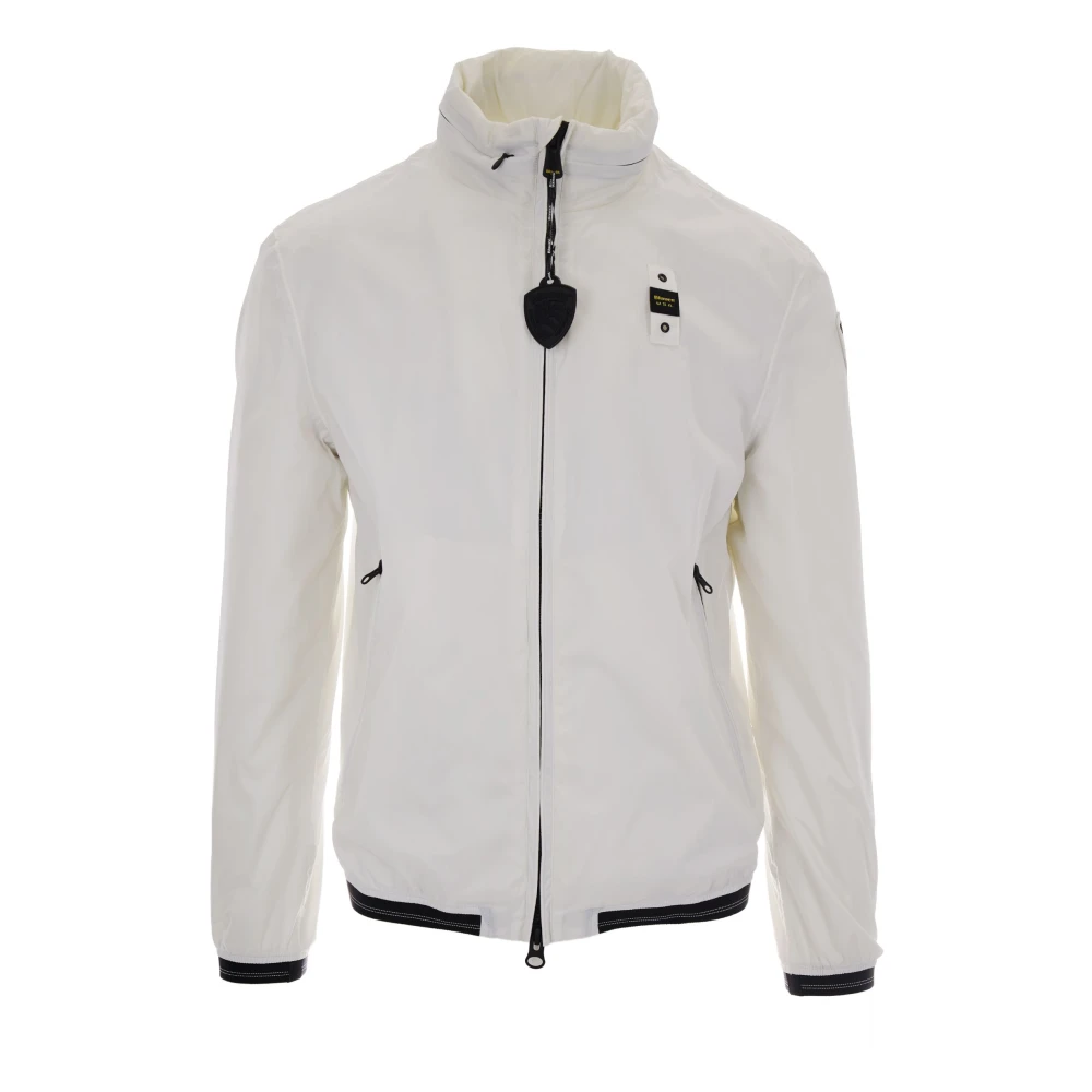 Blauer Men's White Bomber Jackets - Bomber Jackets - M - Jackets